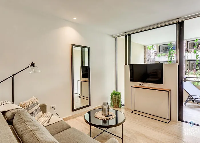 Appartement Chic With Roof Pool & Gym Near 5th & Playa del Carmen