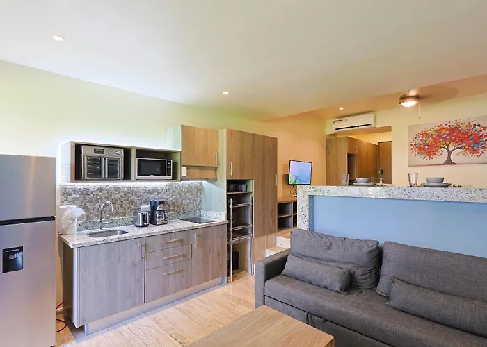 Appartement Chic With Roof Pool & Gym Near 5th & Playa del Carmen