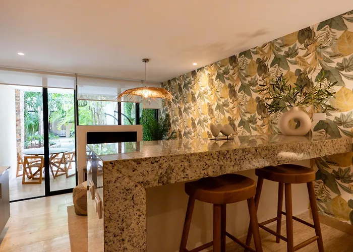Appartement Chic With Roof Pool & Gym Near 5th & Playa del Carmen